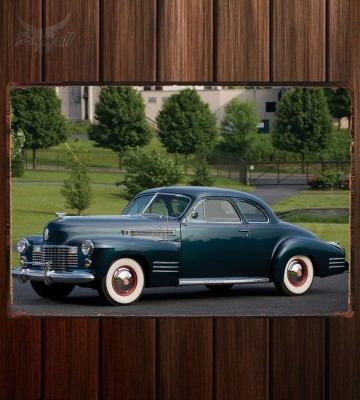 Металлическая табличка Cadillac Sixty-Two Coupe 089